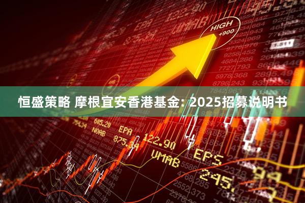 恒盛策略 摩根宜安香港基金: 2025招募说明书